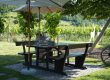 local, jardim de hóspedes, tabela, vazio, heuriger, banco, pousada, restaurante